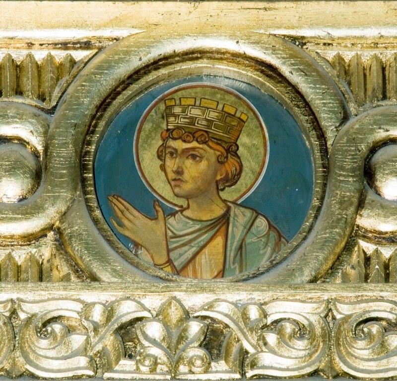 Pictură Corneliu Baba - Fronton Pictură Corneliu Baba - Fronton