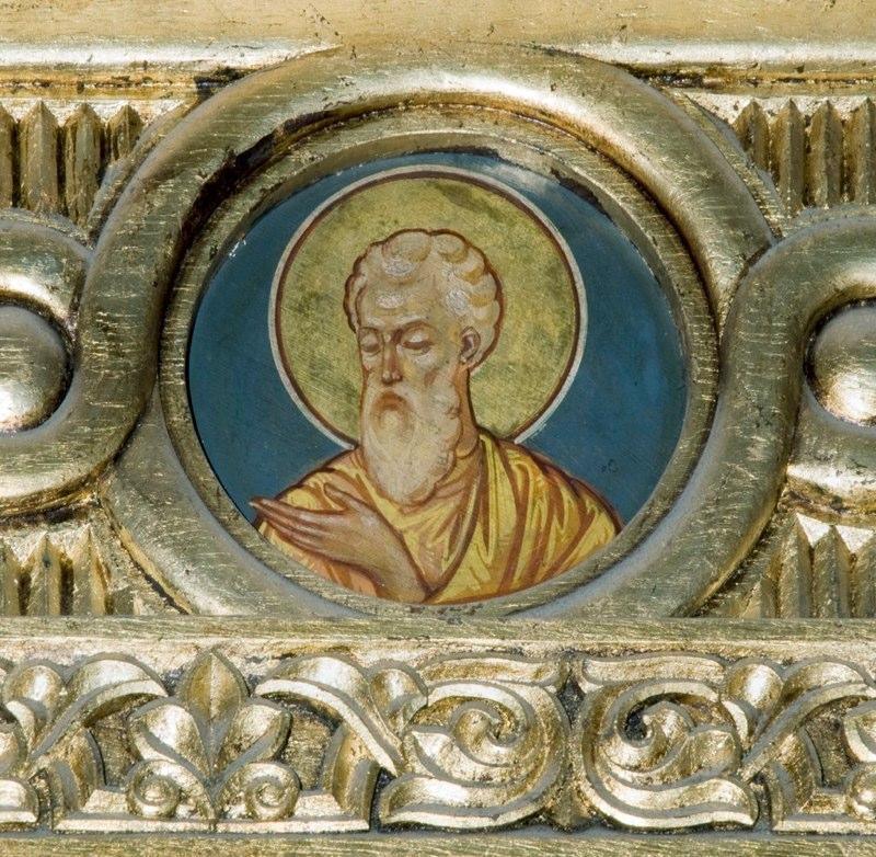 Pictură Corneliu Baba - Fronton Pictură Corneliu Baba - Fronton