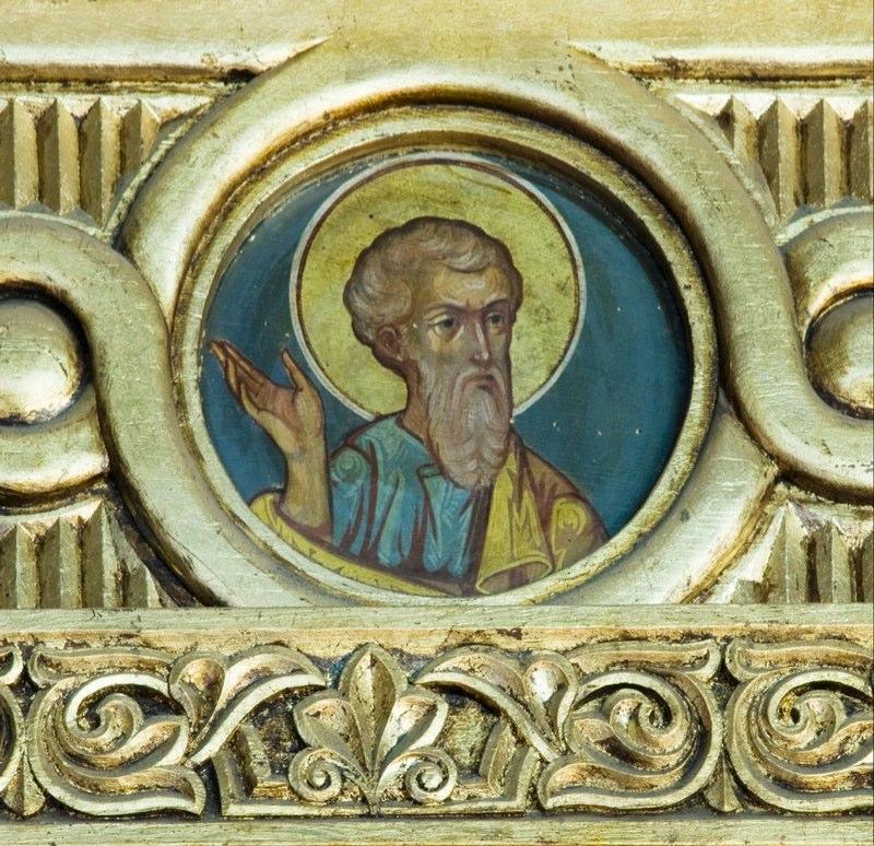 Pictură Corneliu Baba - Fronton Pictură Corneliu Baba - Fronton