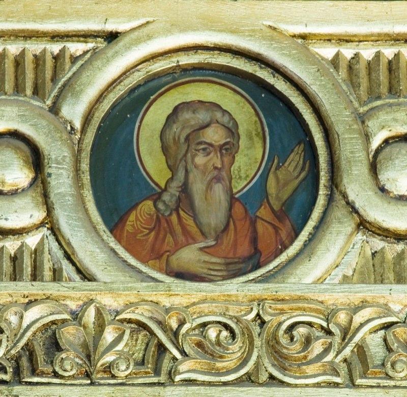 Pictură Corneliu Baba - Fronton Pictură Corneliu Baba - Fronton