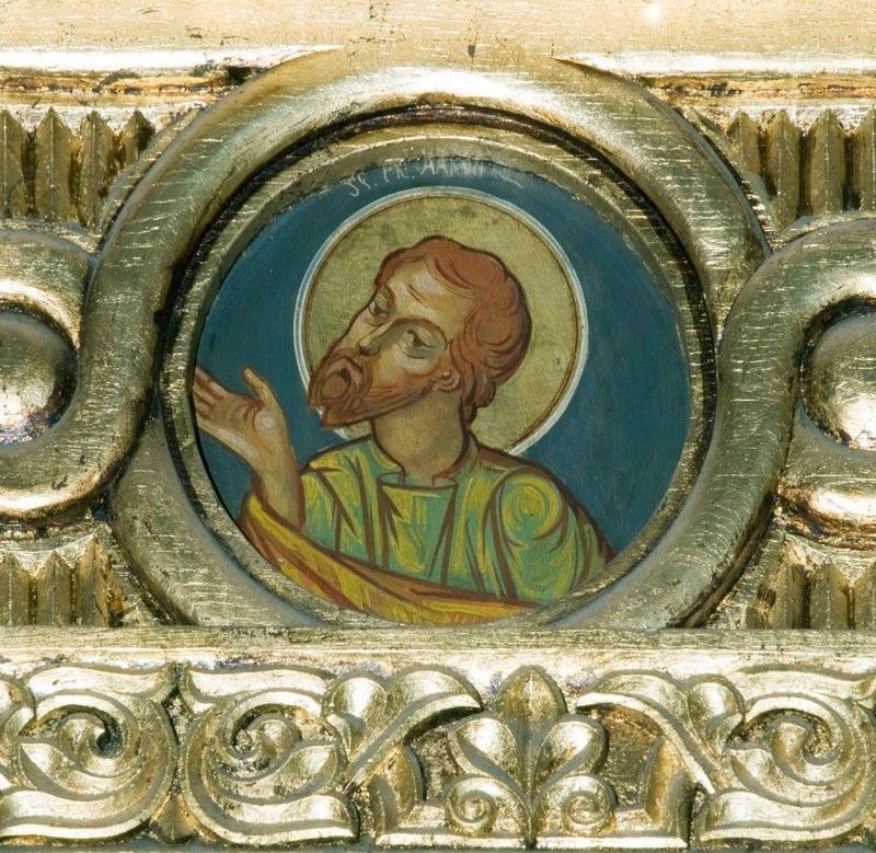 Pictură Corneliu Baba - Fronton Pictură Corneliu Baba - Fronton